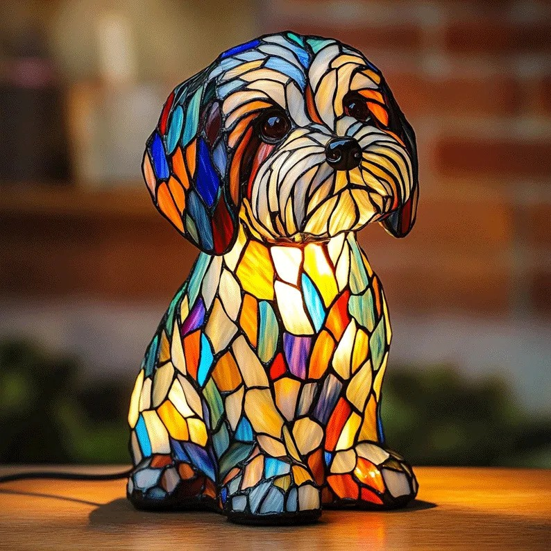 Lámpara Perro Salchicha Mágico