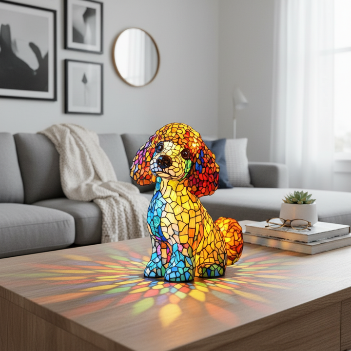 Lámpara Poodle Elegante
