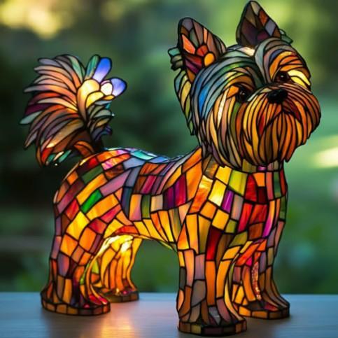 Lámpara Yorkshire Terrier Radiante