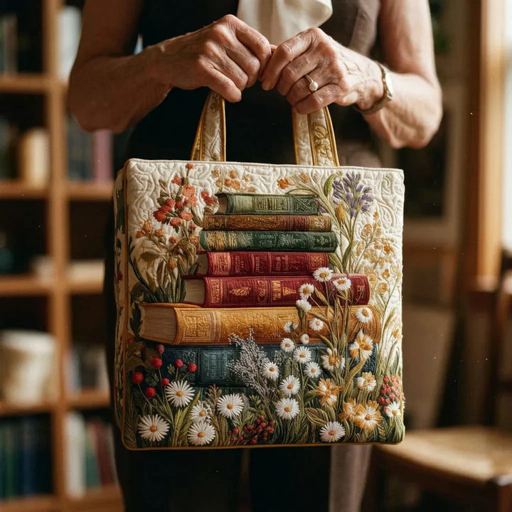 Bolsa Artesanal - Motivo Floral