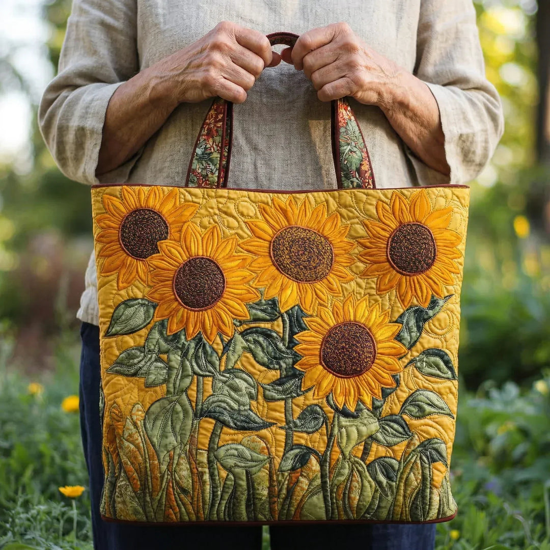 Bolsa Artesanal - Girasoles